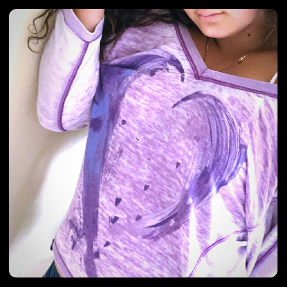 Purple shirt